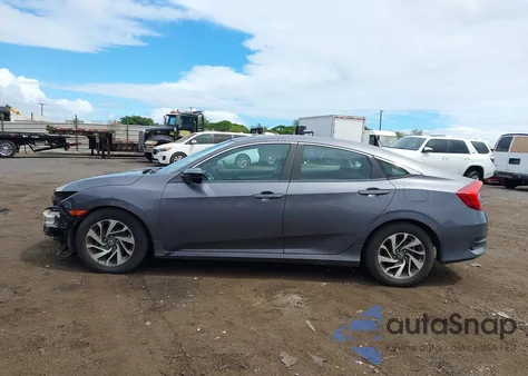 2016 Honda Civic Ex z USA, uszkodzony, nr VIN 2HGFC2F8XGH535774